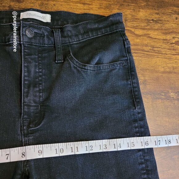 Madewell Jeans 30 Roadtripper Skinny Mid Rise Bennet Wash G7392 Tummy Control - Picture 8 of 12